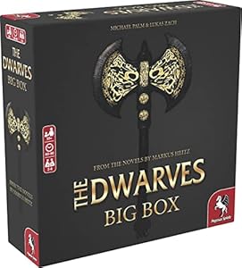 The Dwarves: Big Box - Board Game by Pegasus Spiele 2-6 Players – Board Games for Family – 60-90 Minutes of Gameplay – Games for Family Game Night – Kids and Adults Ages 10+ - English Version