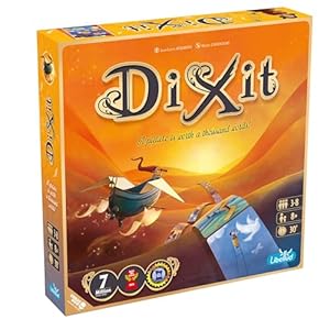Dixit Board Game - The Award-Winning Game of Imagination and Creativity! Fun Family Storytelling Game for Kids & Adults, Ages 8+, 3-6 Players, 30 Minute Playtime, Made by Libellud