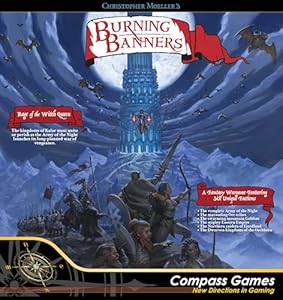 Compass Games Burning Banners: Rage of The Witch Queen Board Game