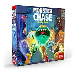 Monster Chase | Fun Game for The Whole Family| Cooperative Memory Board Game for Kids and Family Night | Ages 4+ | 1 to 6 Players | 10 Minutes