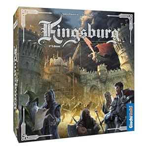 Kingsburg 3rd Edition Board Game - Defend and Prosper in The Kingdom! Medieval Strategy Game for Kids & Adults, Ages 10+, 2-5 Players, 90-120 Min Playtime, Made by Giochi Uniti