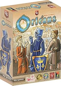 Capstone Games: Orleans, Strategy Board Game, Collect Tokens to Customize Your Strategy, Multiple Paths to Victory, 2 to 5 Players, Ages and 12 Up