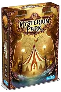 Mysterium Park Board Game - Enigmatic Cooperative Mystery Game with Ghostly Intrigue, Fun for Family Game Night, Ages 10+, 2-7 Players, 30 Minute Playtime, Made by Libellud