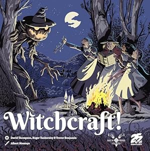 Witchcraft, Fast Playing Solitaire Card Game to Lead a Coven of Witches and Save The Village - 25th Century Games